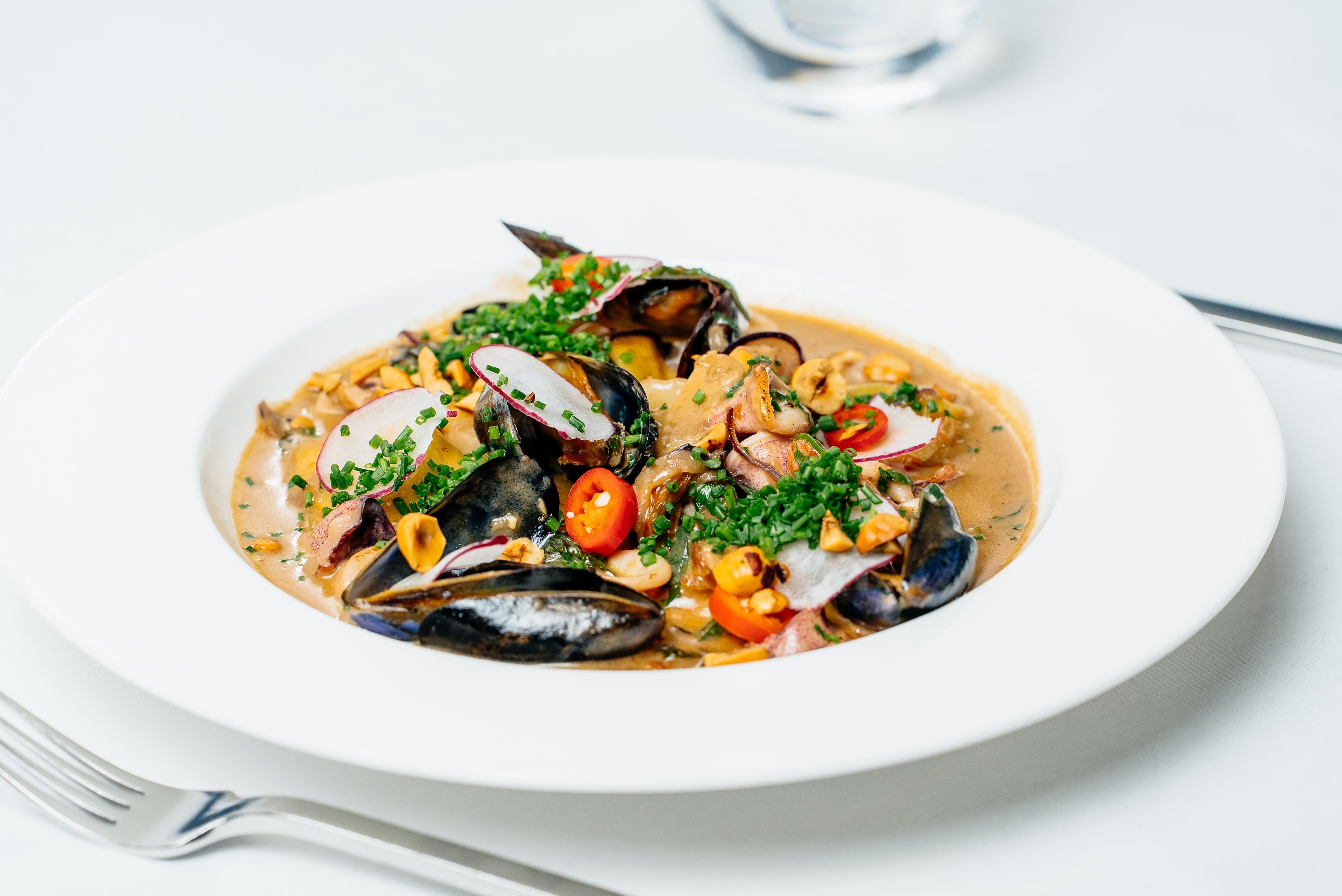 Precise Resort Bad Saarow-Pieskow Exterior foto A seafood stew